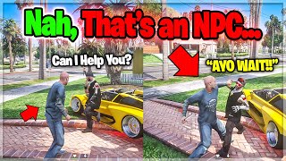 Secret Serial Killer NPC Trolling The ENTIRE Server on GTA 5 RP [upl. by Nivalc]