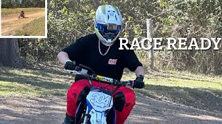 Pit bike training for Area 51 CRASH Ep￼3 [upl. by Thomasine909]