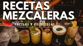 🍸 Cómo Hacer Cócteles con Mezcal❓ El último te sorprenderá✔ [upl. by Thury203]