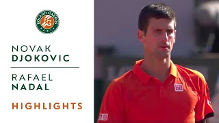 Novak Djokovic v Rafael Nadal Highlights  Mens Quarterfinals 2015  RolandGarros [upl. by Alejandro]