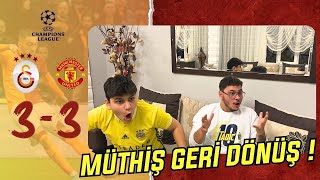 FANATİK FENERBAHÇELİLER GALATASARAY MANCHESTER UNİTED MAÇINI İZLERSEGALATASARAY 33 MANCHESTER UTD [upl. by Ivens]