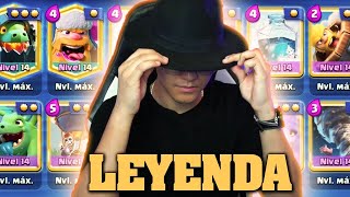 ¡¿GLOBO LEÑADOR NUNCA MUERE 😈❌ MAZO LEYENDA 40 en Clash Royale [upl. by Deloria]