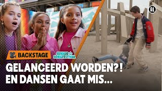 10 EEN KIJKJE ACHTER DE SCHERMEN BIJ SEP amp JASMIJN EN JOY  JUNIOR SONGFESTIVAL 2023 🇳🇱 [upl. by Ajat317]