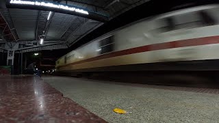 22308 BikanerHowrah Sf Expresss Ruthless speed passing Rafiganj At 130kmph [upl. by Teferi668]