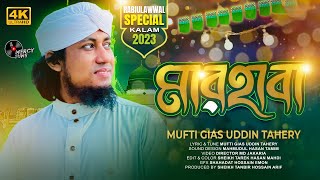 Rabi ul Awal Naat 2023। মারহাবা। Marhaba। Mufti Gias Uddin Taheri। Milad Un Nabi Gojol। Mercy Tune [upl. by Aicenra533]