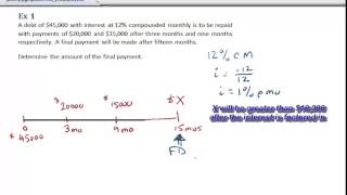 Compound Interest 5 Equations of Value UD 1 Dakin [upl. by Enyala32]