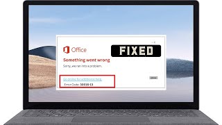 How To Fix Office Installation Error Code 30016 13 [upl. by Ahsitneuq]