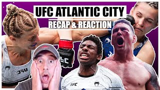 Nut Shots Eye Pokes amp Early Stoppages UFC Atlantic City Recap [upl. by Asselam]