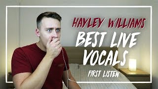 Listening to HAYLEY WILLIAMS BEST LIVE VOCALS for the FIRST TIME  Reaction [upl. by Yvi167]