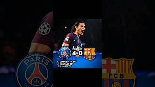 COMEBACK 🔥 PSG vs Barcelona 🇫🇷🇪🇸 football 2017 [upl. by Ahsitniuq]