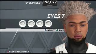 Koster Face Creation current gen nba2k23 [upl. by Wendall601]