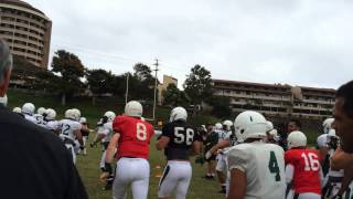 Hawaii football drill No 2 [upl. by Henricks]