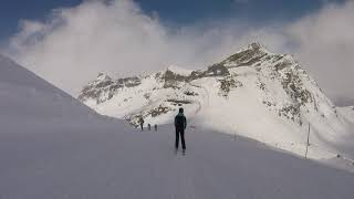 Cervinia  Plateau Rosa  Passo del Teodulo dalla Svizzera allItalia [upl. by Katy]