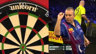 PDC Players Championship Finals 2013  Final  van Gerwen VS Taylor [upl. by Mireielle]