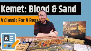 Kemet Blood amp Sand Review  I Want Every Single Last Power Tile [upl. by Attegroeg67]