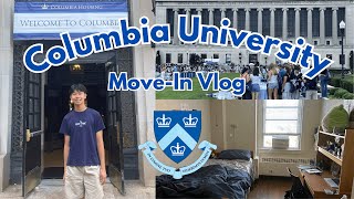 college freshman movein vlog 2024  Columbia University [upl. by Zetnod]