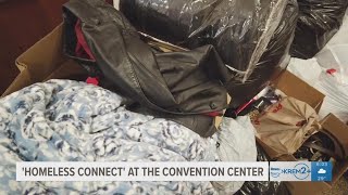 Homeless Connect event held at Spokane Convention Center [upl. by Redmond]