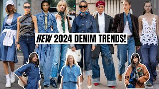 Top 10 Denim Fashion Trends Taking 2024 By Storm [upl. by Euqinehs922]