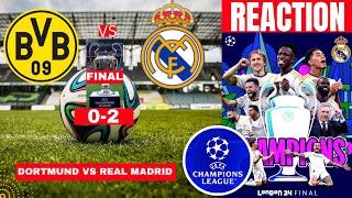 Borussia Dortmund vs Real Madrid 02 Live Champions League Final 2024 UCL Football Match Score Vivo [upl. by Elyrehc402]