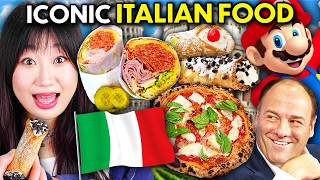 Iconic Italian Cuisine Challenge [upl. by Hannaj877]