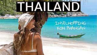 KOH PHANGAN  THAILAND Insel Hopping Urlaub Reise Thailands schönster Strand Backpacking Doku in 4K [upl. by Iniretake206]