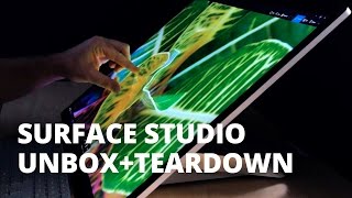 Microsoft Surface Studio Unboxing Teardown and Impressions [upl. by Andrei]