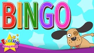 BINGO  Dog song  Nursery Rhymes  Popular Rhymes  English Song For Kids  for ESL Students [upl. by Nancee]