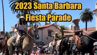 The 99th Santa Barbara Old Spanish Days Horse Parade [upl. by Lowney752]