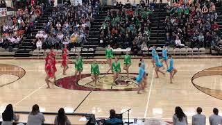 Lakeville South Dance Team Kick 2019 [upl. by Aizitel]