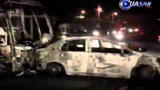 Video Incendian Carros en Pátzcuaro y Narcobloqueos Carreteros [upl. by Eloise824]