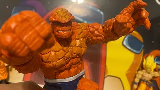 It’s CLOBBERING TIME reviewing marvel legends The Thing [upl. by Enialed73]