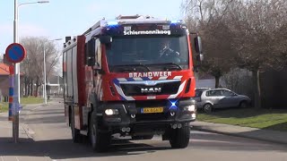 8x Brandweer met spoed naar een quotbrandmeldingquot in Sneek [upl. by Noreg276]