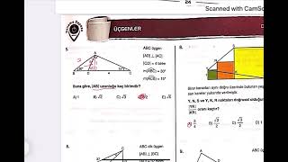 Üçgenler deneme 8 [upl. by Thoer]