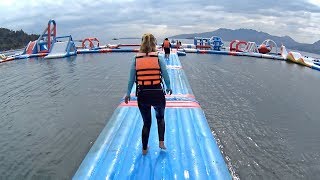 🤭 Super Fun Balloon Slide at Inflatable Island Subic 🇵🇭 [upl. by Grimaldi]