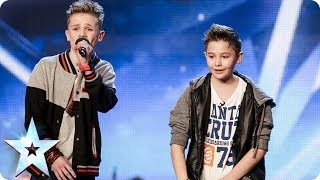 Bars amp Melody  Simon Cowells Golden Buzzer act  Britains Got Talent 2014 [upl. by Ettie822]