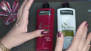 Tresemme keratin Shampoo amp Conditioner  Shampoo for Hair Growth Faster  Frizzy Hair Shampoo Review [upl. by Ilrahs]