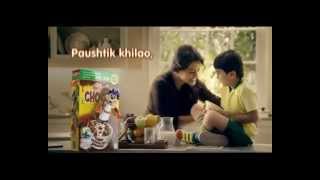 Kelloggs Chocos  New Juhi Chawla TVC [upl. by Nauqe]