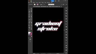 Adobe Illustrator Tips 2024  How to make Gradient Stroke ducthangds illustratortutorial [upl. by Annalee]