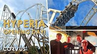 HYPERIA OPENING DAY  Thorpe Park Vlog May 2024 [upl. by Belanger]