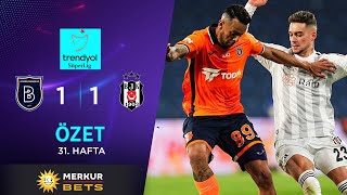 MERKUR BETS  R Başakşehir 11 Beşiktaş  HighlightsÖzet  Trendyol Süper Lig  202324 [upl. by Anayet]