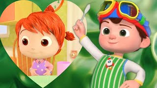 Five Senses Song  Nursery Rhymes amp Kids Songs [upl. by Alyek]