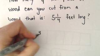 Dividing Fractions and Mixed Numbers Ex 3 [upl. by Leilani]