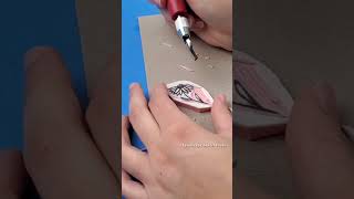 trying linoleum stamp carving [upl. by Retsek290]