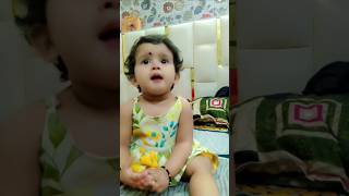 Baby saying papa ❤️❤️ baby talking 😍cutebaby baby cute funny babygirl cutebabyshorts yt [upl. by Vey239]