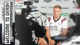 NEW SIGNING INTERVIEW  Martyn Waghorn [upl. by Knowle173]