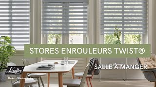 Stores Enrouleurs Twist® dans la salle à manger [upl. by Volpe]