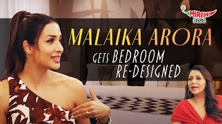 Malaika Arora getting her Bedroom Redesigned  Dream Homes With Gauri Khan [upl. by Liatrice]