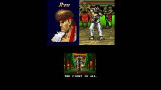 Super Street Fighter 2 The New Challengers AMIGA  Reinterpretation Ryu Theme amp Character Select [upl. by Hseham]