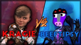 KRAGIE VS BEEFTIPSY  100 1v1 [upl. by Ard208]