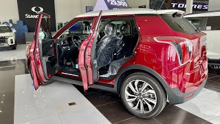 New 2023 Ssangyong Tivoli 15L Turbo 5 Seats  Red Color  Exterior and Interior [upl. by Elahcim]